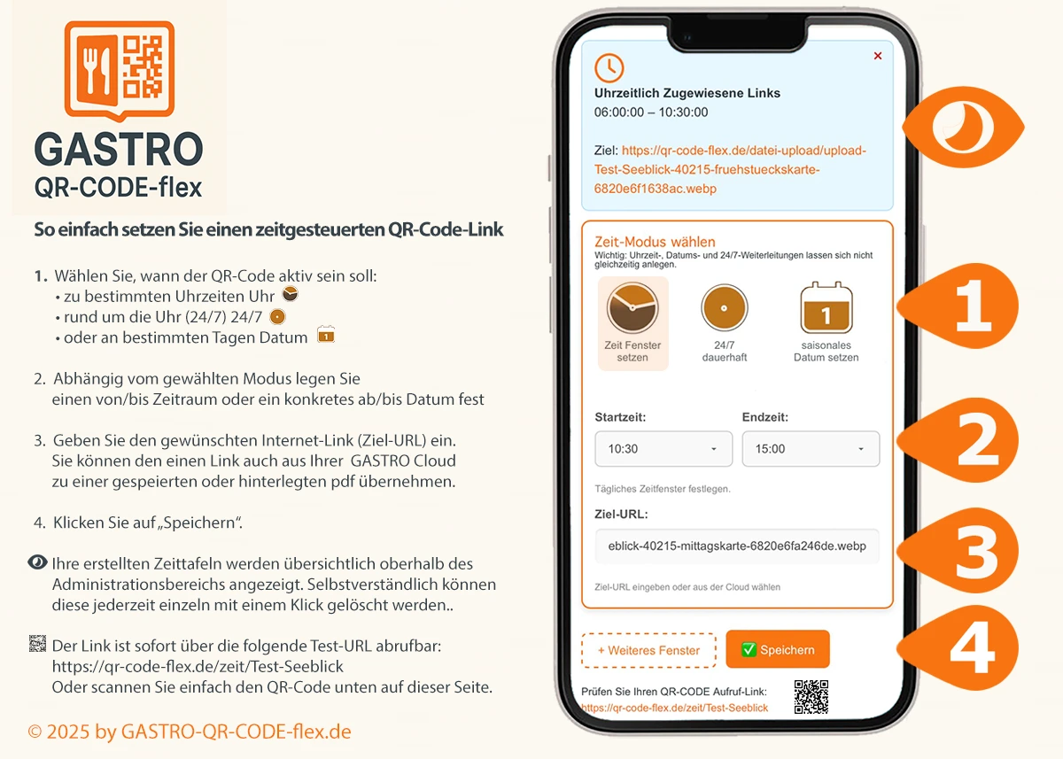 So clever, so simple. Dynamic QR code management