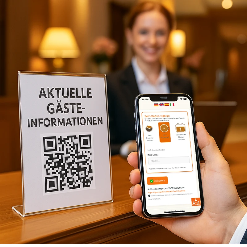 QR codes for hotels and tourism