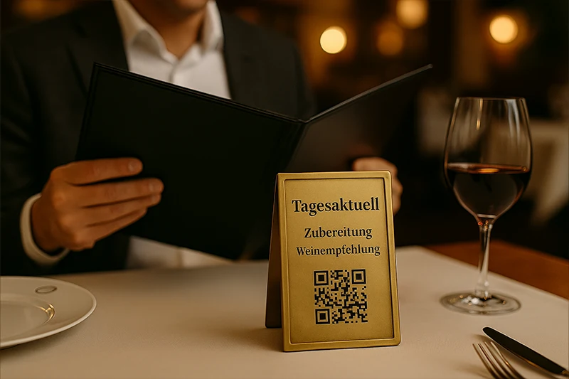 Wochenplanung Gastronomie QR-Code